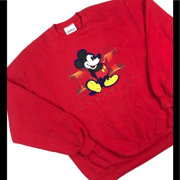 Disney Other - DISNEY MICKEY MOUSE SWEATSHIRT LARGE L CREWNECK Disney Other - DISNEY MICKEY MOUSE SWEATSHIRT LARGE L CREWNECK